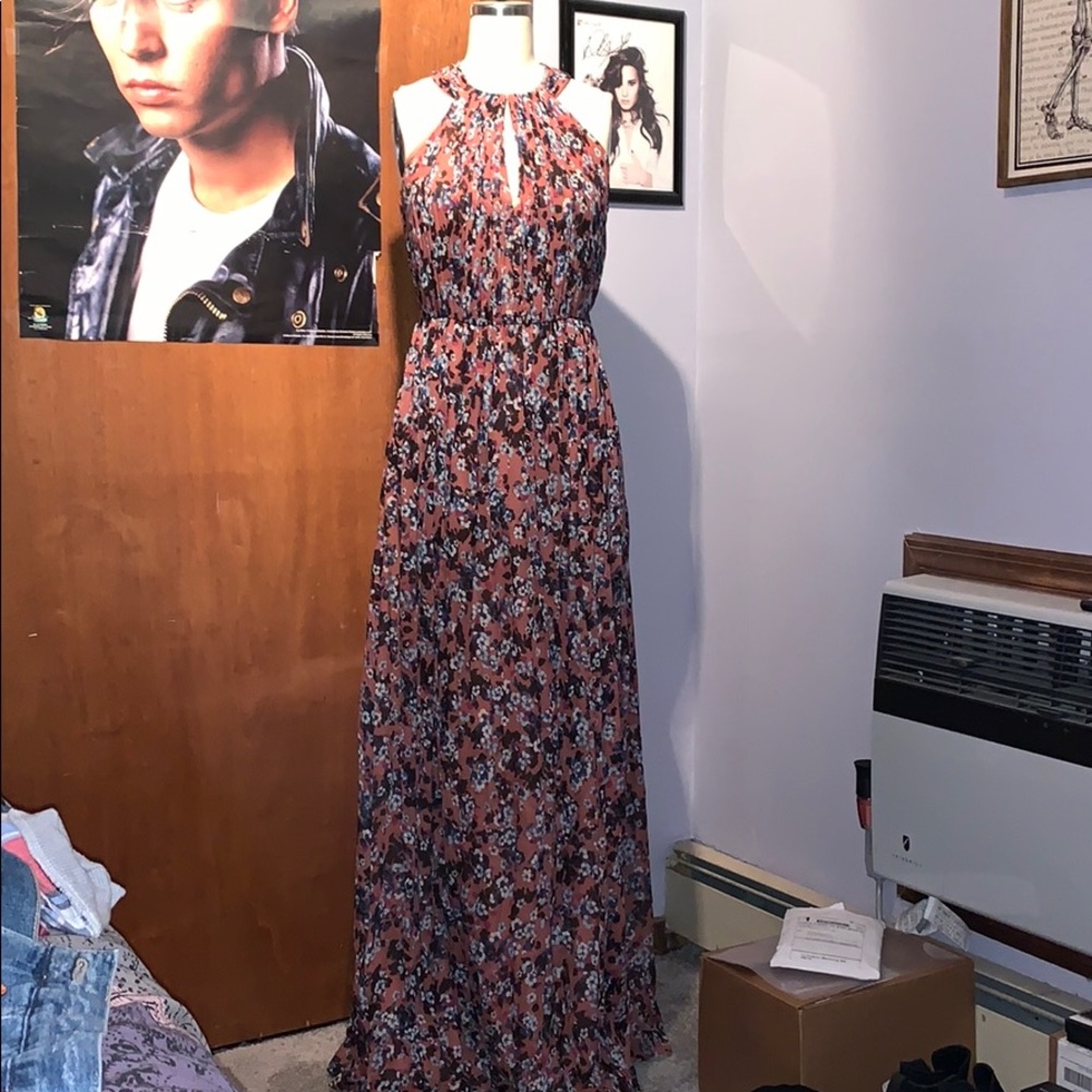 J. Crew Collection Floral Maxi Dress